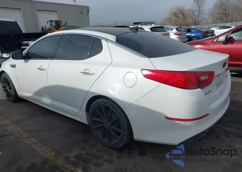 2014 Kia Optima Sx Turbo z USA, uszkodzony, nr VIN 5XXGR4A6XEG288100